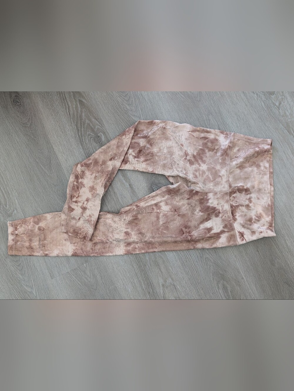 lululemon athletica Pink Tie-Dye Leggings